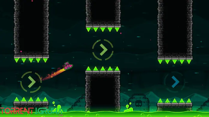 скачать Geometry Dash на пк торрентом игруха